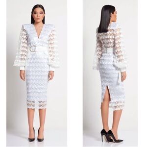 Zhivago White Lace Dress Size XS (2) NWT